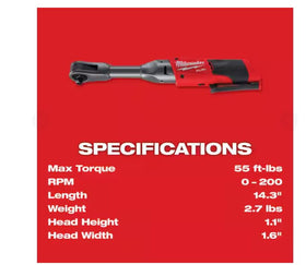 Milwaukee 2560-20 Redlink Plus protection prevents overloads.