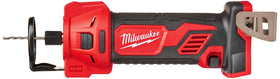 Milwaukee 2627-20 side view highlights ergonomic grip for all day comfort
