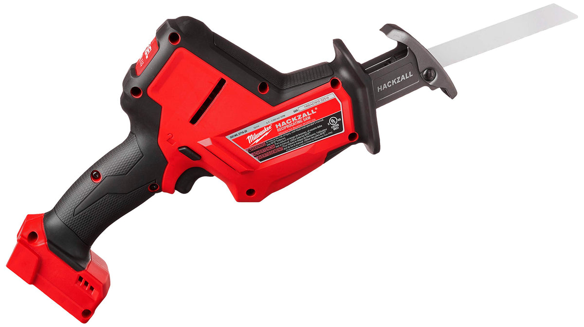 Milwaukee Hackzall reduces vibration for smoother operation and cuts.