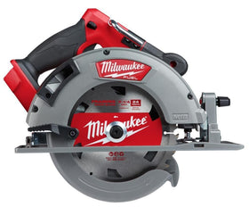 Milwaukee 2732-20 circular saw body shows rugged construction for tough job sites