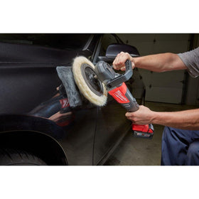 Milwaukee 2738-20 polisher cordless design for maneuverability on projects.