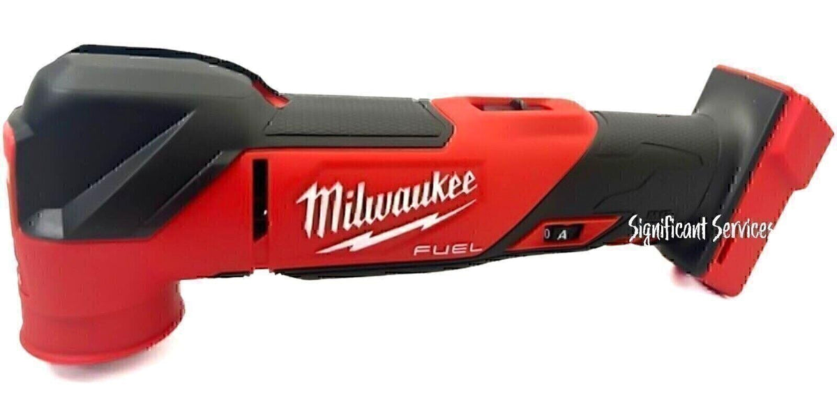Milwaukee 2836-20 180-degree LED illumination improves visibility during work.