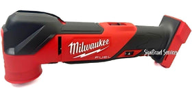 Milwaukee 2836-20 180-degree LED illumination improves visibility during work.
