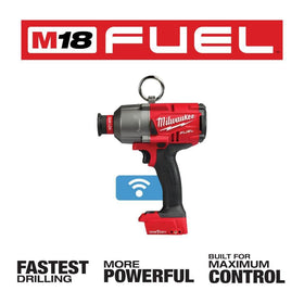 Milwaukee 2865-20 LED work area light illuminates tight spaces for precise fastening.