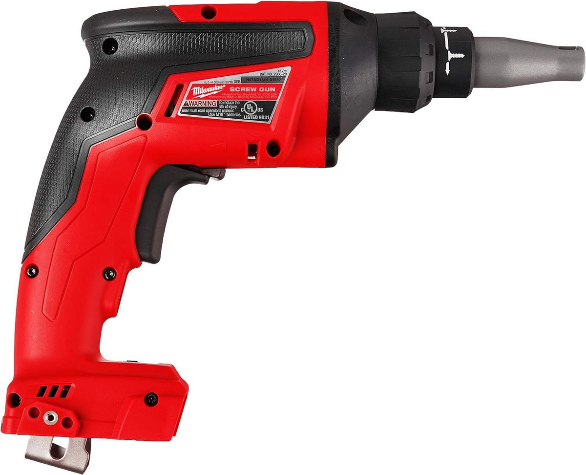 Milwaukee 2866-20 bare tool without battery demonstrates portable setup