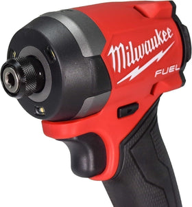 Milwaukee 2953-20 Tri-LED lighting brightens dark work areas.