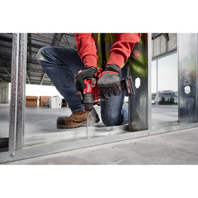 Milwaukee 3404-20 in use demonstrates versatile drilling and driving in tight spaces.