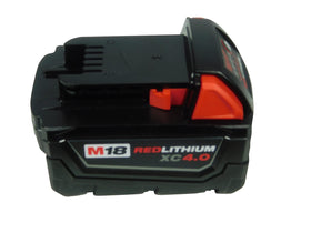 Milwaukee 48-11-1840 battery pack in cold-weather setting demonstrates reliable performance