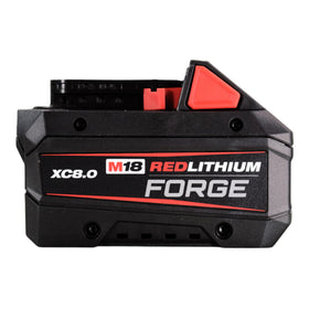 Milwaukee 48-11-1880 battery pack label visible for quick identification.