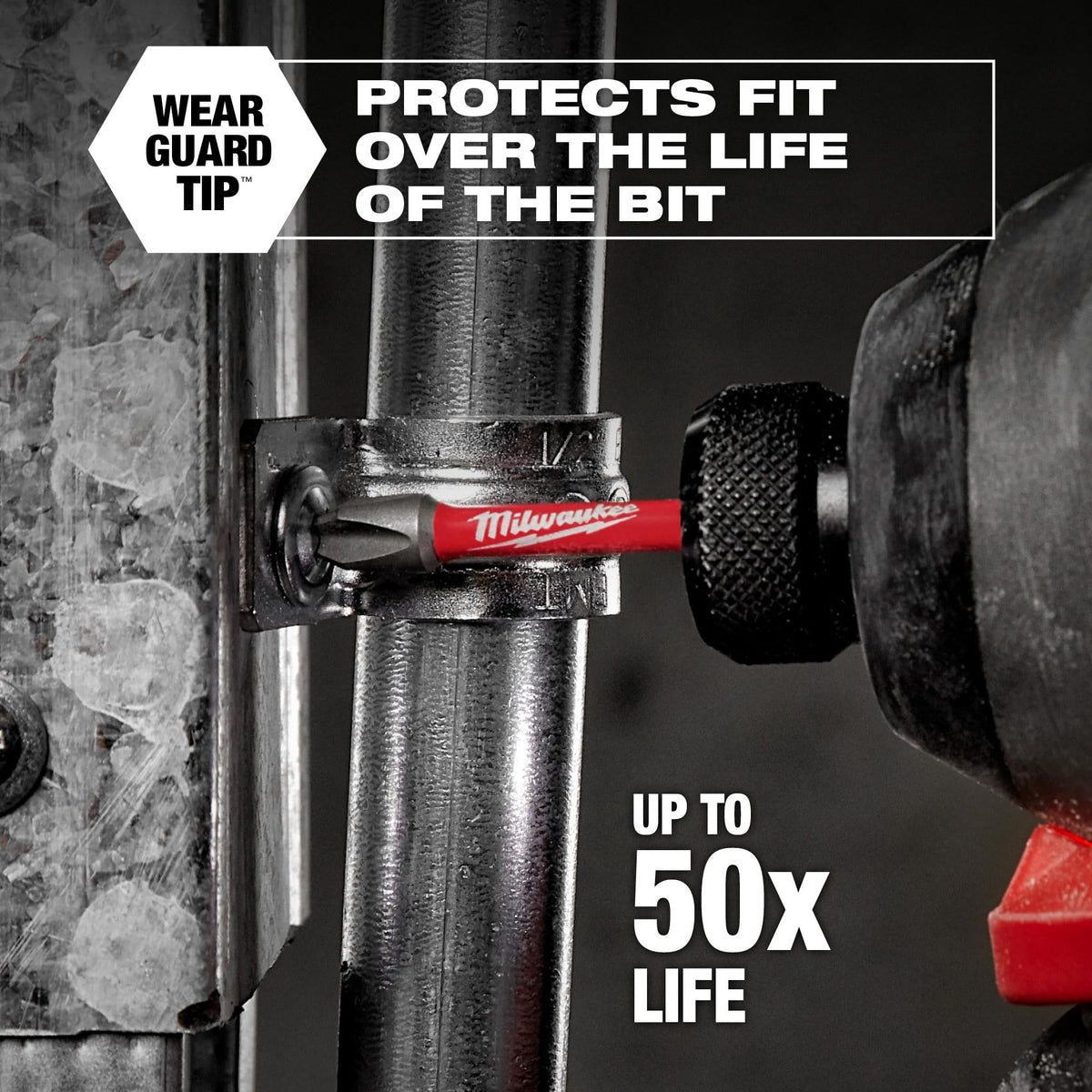 Milwaukee thin-wall sockets with radius corners help reduce stripping.