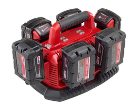 Milwaukee 48-59-1806 top view highlights easy handling and reliable battery cycling.