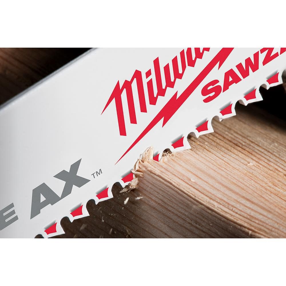 Milwaukee storage container keeps all blades organized on site