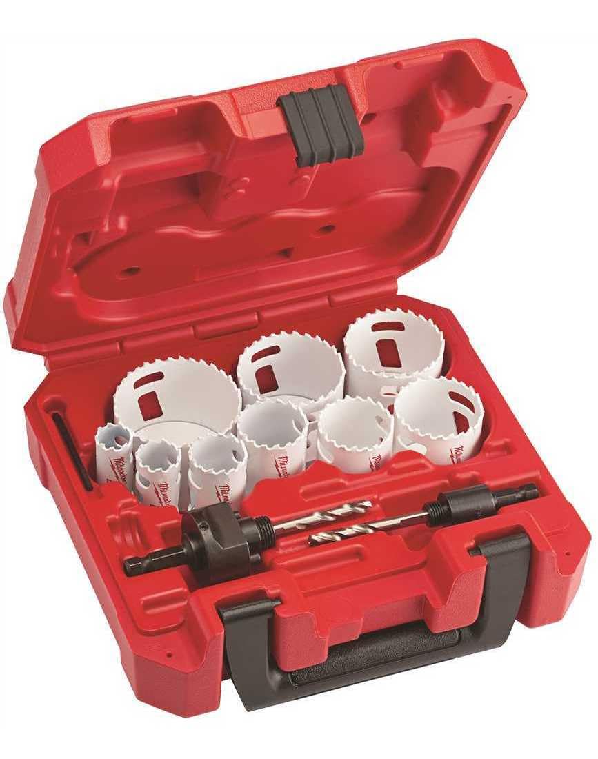 Milwaukee 49-22-4025 bi-metal construction highlights wear resistance for durability