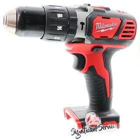 Milwaukee bare tool shown without battery highlights lightweight handling.