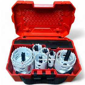 Milwaukee Case keeps blades organized for safe transport and storage.