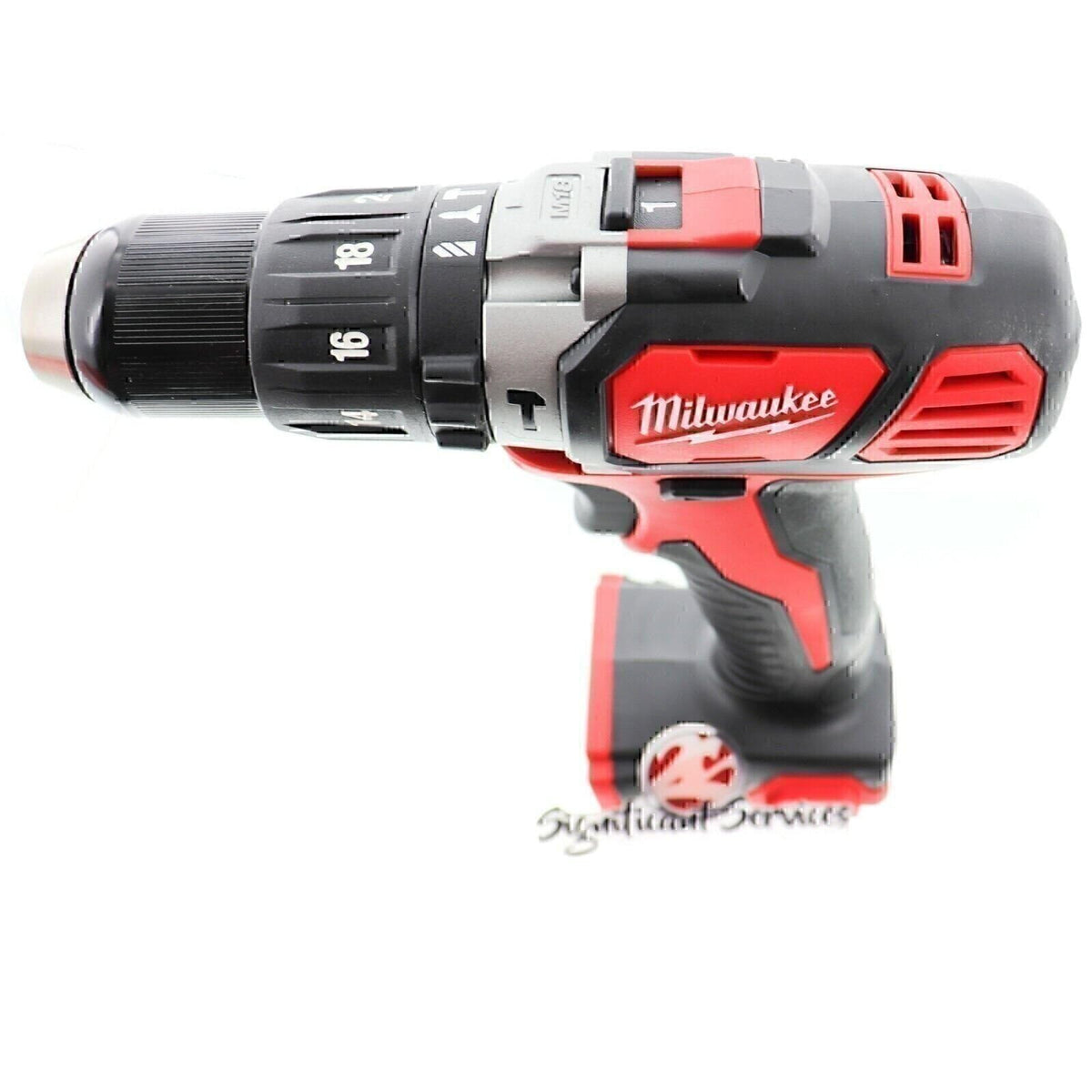 Milwaukee compact drill in hand demonstrates ease of access in tight projects.