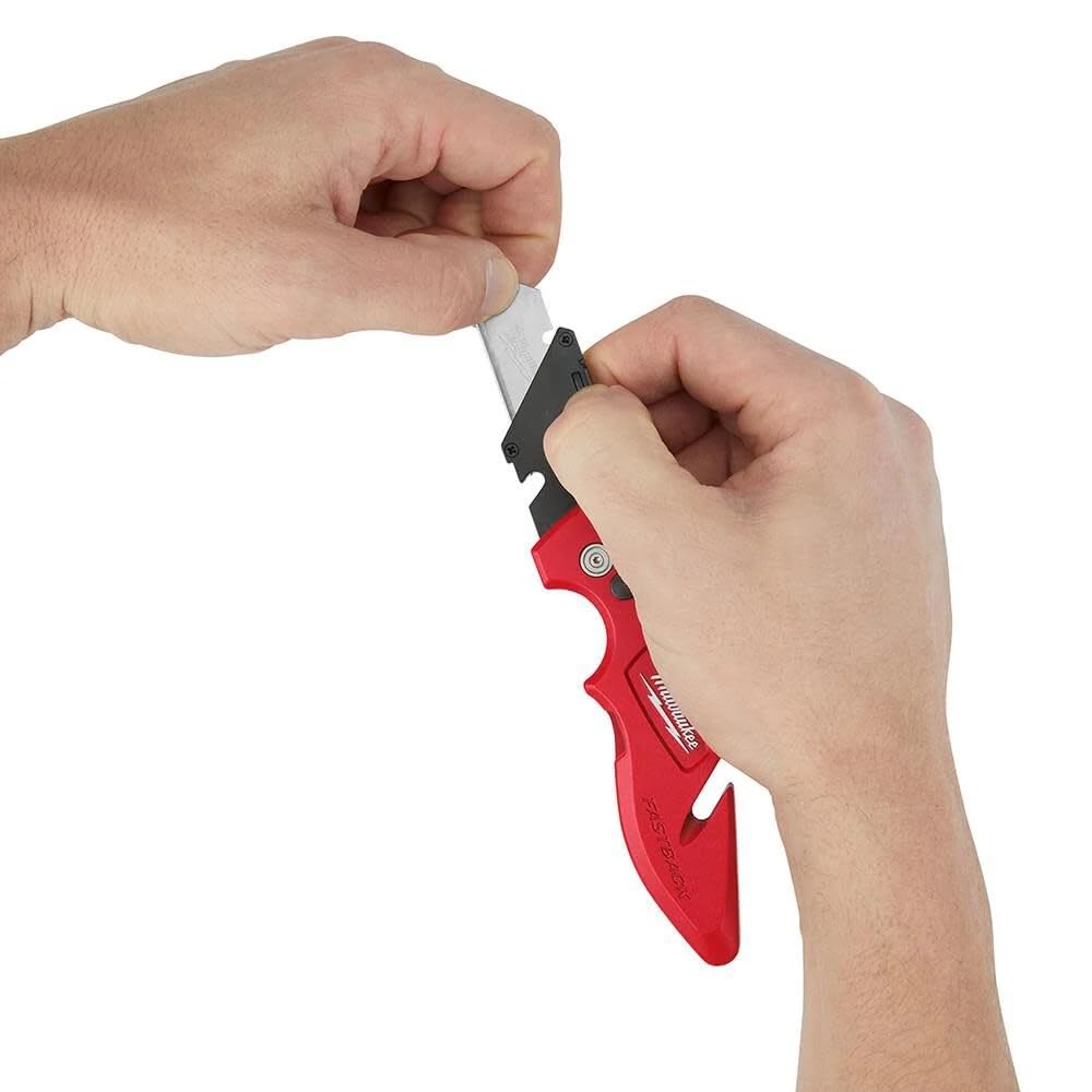 Milwaukee Fastback features onboard wire stripping for on-site tasks.