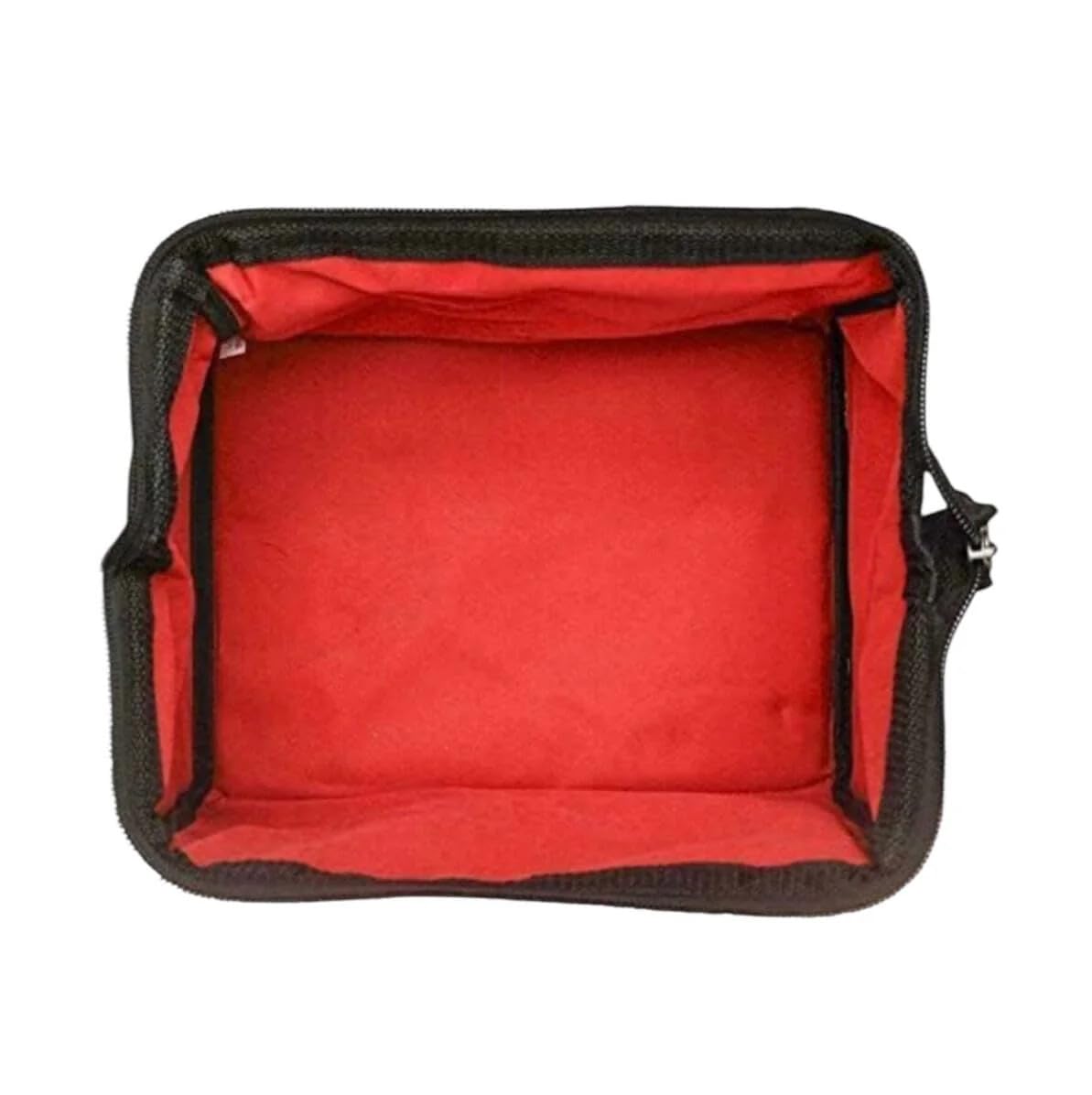 Milwaukee Heavy Duty Tool Bag zipper access enables quick tool retrieval on site.