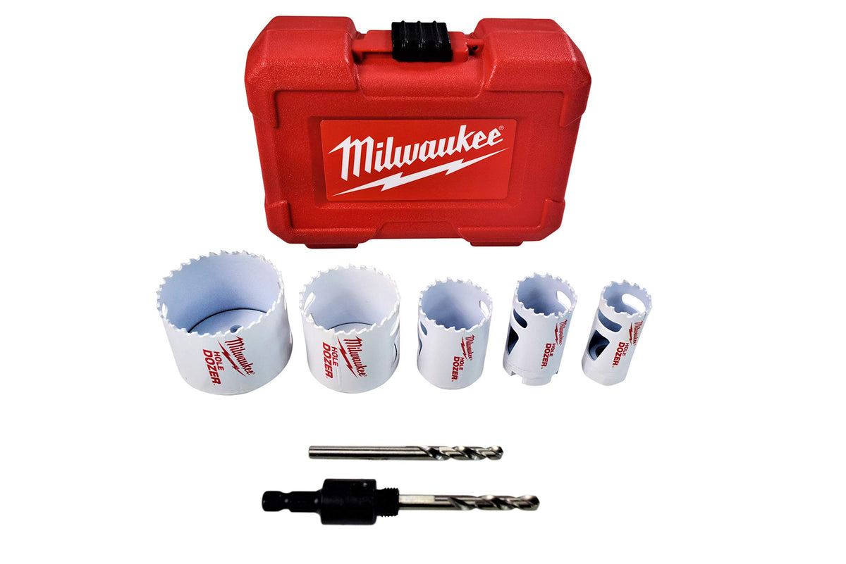 Milwaukee Hole Dozer 1-1-2-in blade handles nail-embedded wood smoothly