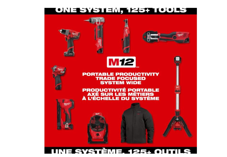 Milwaukee M12 FUEL 3/8 ratchet shown in action on fasteners.