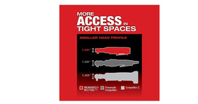 Milwaukee M12 FUEL 3/8 ratchet uses premium metal components and overmold for durability.