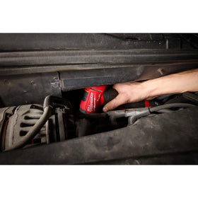 Versatile use of the Milwaukee M12 FUEL grinder for metal cleaning and prep.