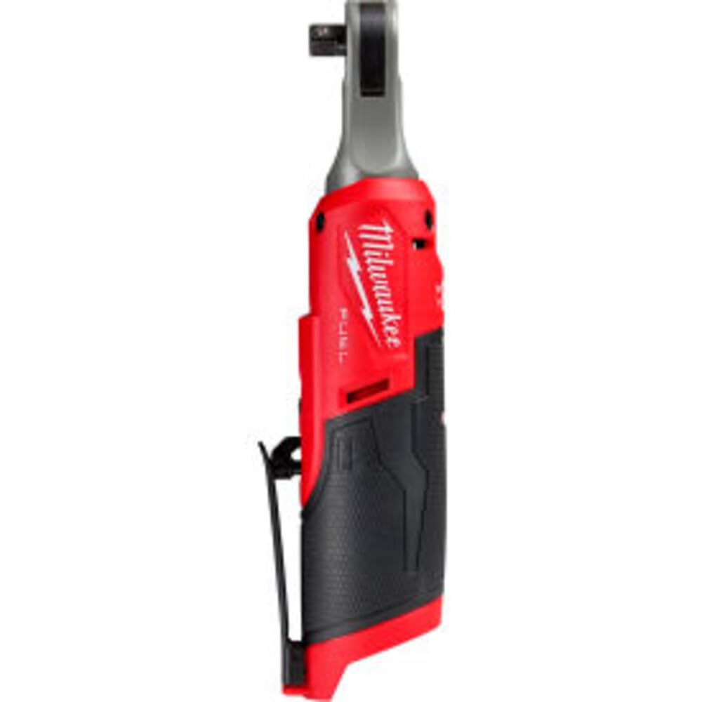 Milwaukee M12 High Speed 3/8 in Ratchet in use, enabling fast fastening in tight spaces