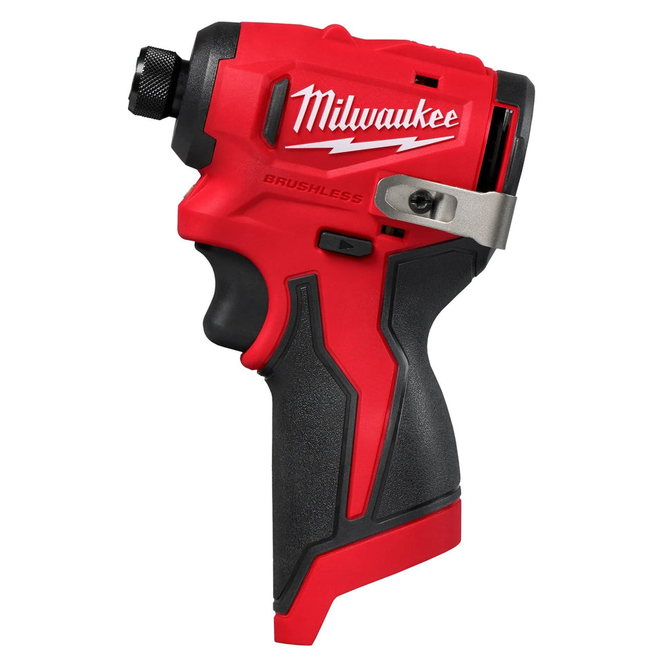 Milwaukee M12 Subcompact compact design enables tight-space access.