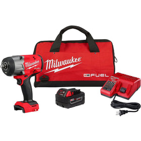 Milwaukee M18 FUEL 1/2-drive close-up on drive interface.