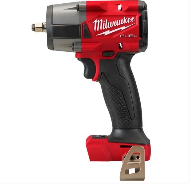 Milwaukee M18 FUEL 3/8 in mid-torque wrench with friction ring, ideal for tight-space fastener work