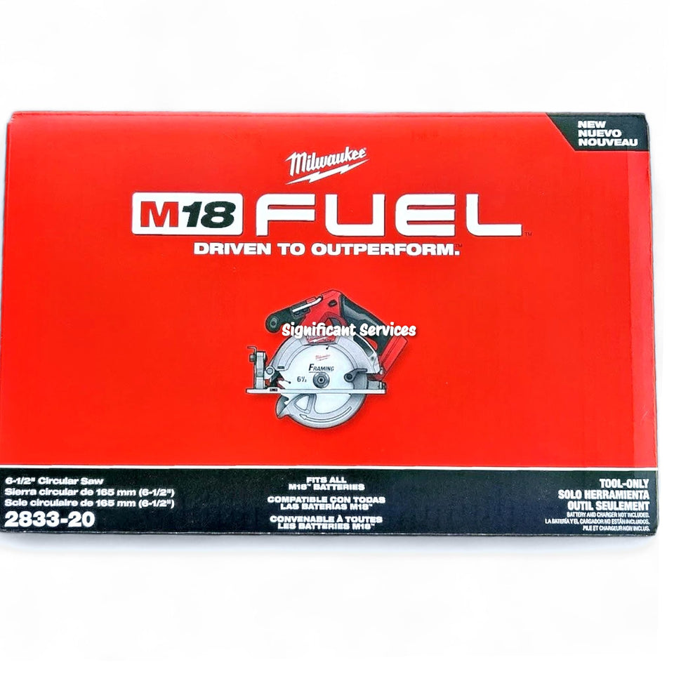 Milwaukee M18 FUEL tool-only side view for portable cutting