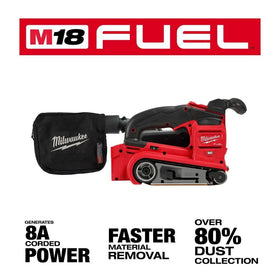 Milwaukee M18 FUEL brushless motor close-up for power and efficiency