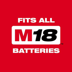 Milwaukee M18 FUEL dust bag and hose adapter setup