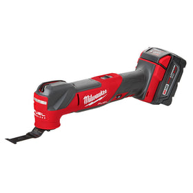 Milwaukee M18 FUEL Oscillating Multi-Tool kit organized for efficient workspace setup