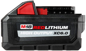 Milwaukee M18 High Output 6Ah battery cooling performance under heavy use
