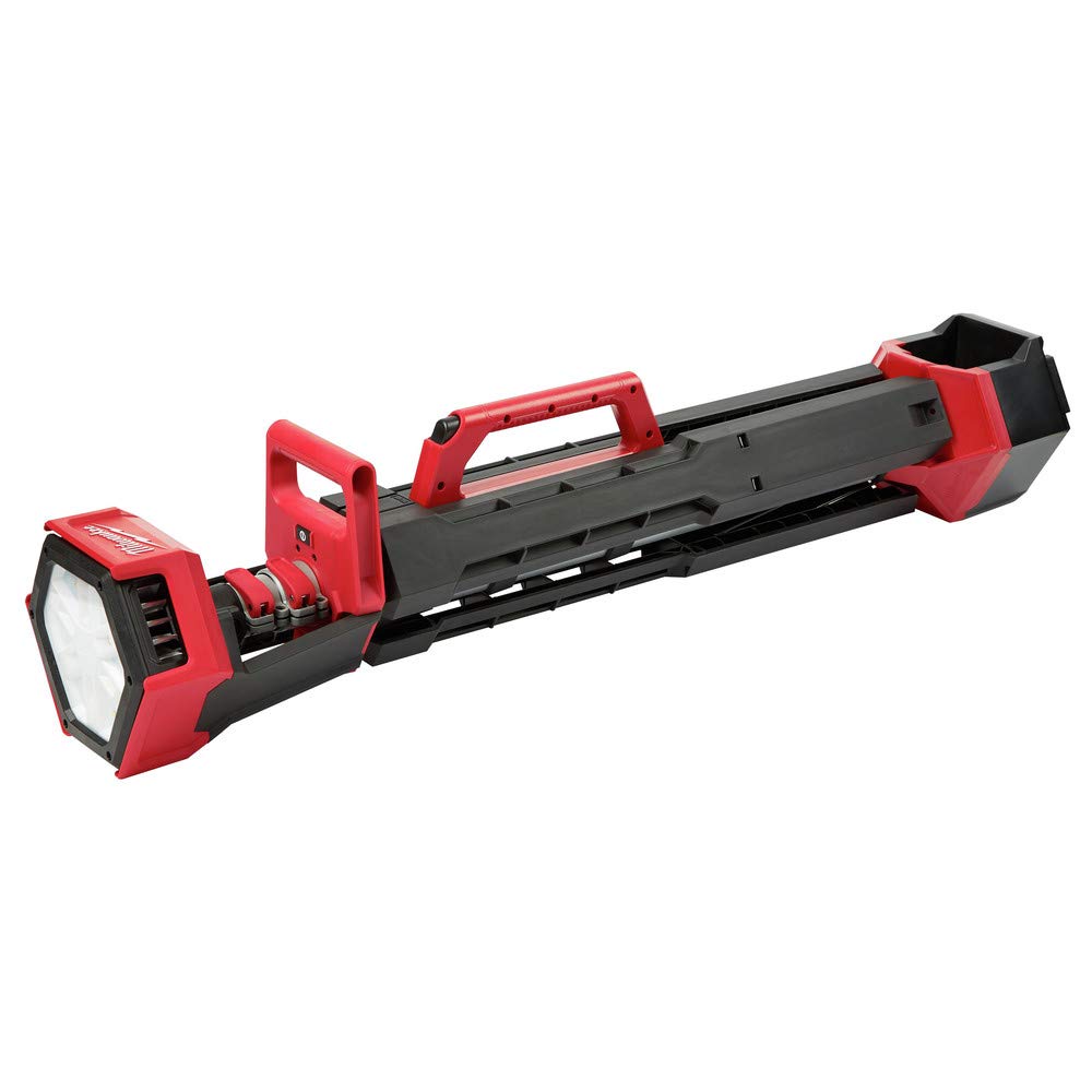 Milwaukee M18 Rocket dual power tower light with LED glow for clear visibility