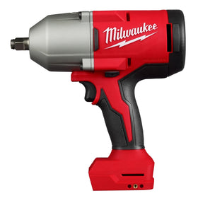 Milwaukee M18TRA brushless 1-2-in high torque wrench front view for heavy fastening