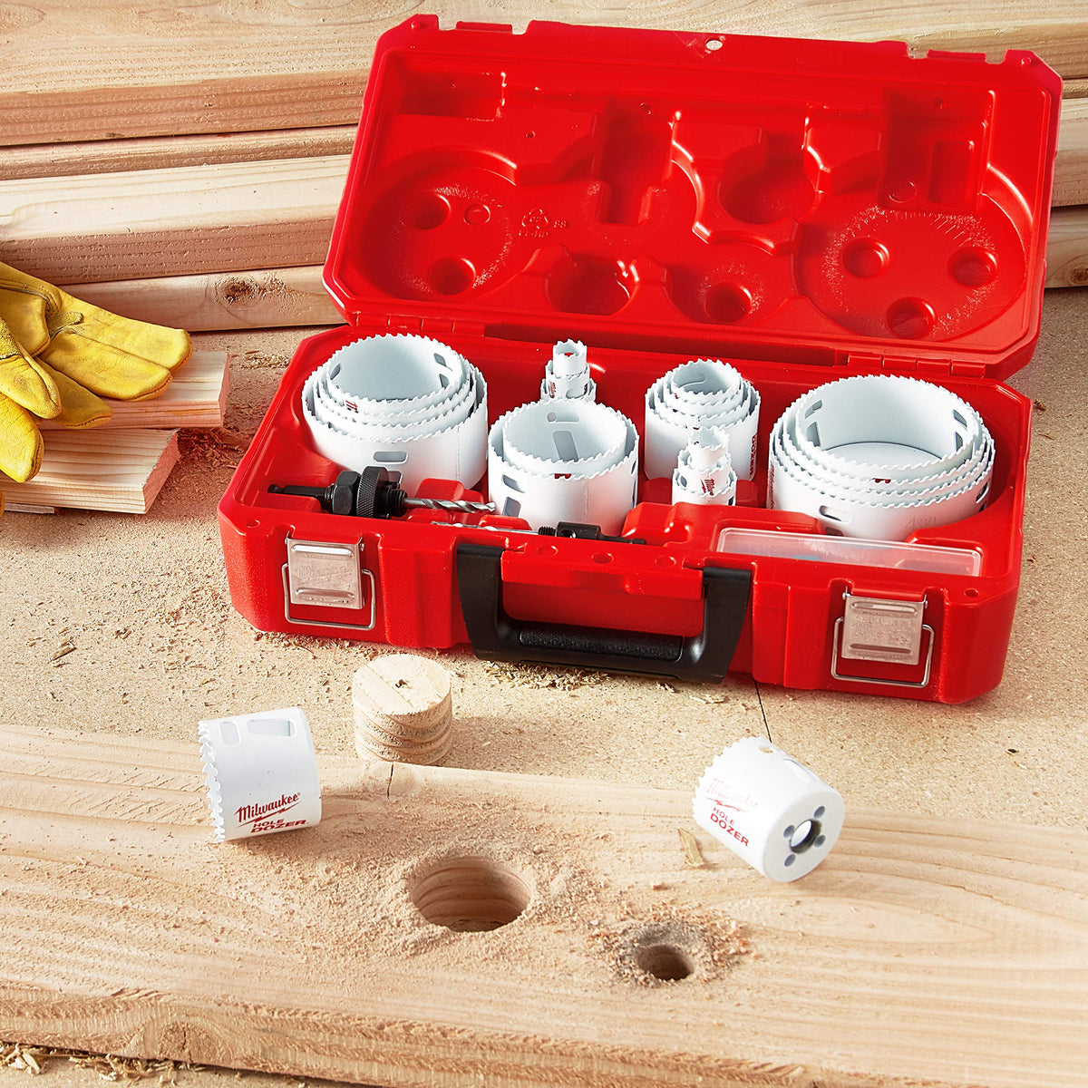 Milwaukee Matrix II bi-metal teeth provide durability for fast cutting.