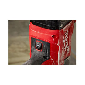 Milwaukee Mud Mixer dual handles provide ergonomic control during mixing.