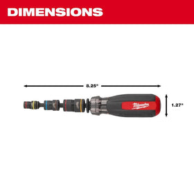 Milwaukee Multi-Nut Driver secure fastener retention for steady seating