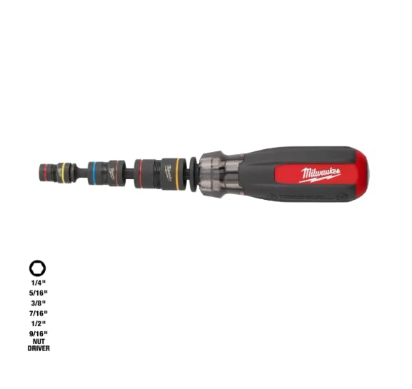 Milwaukee Multi-Nut Driver six sizes in one compact kit