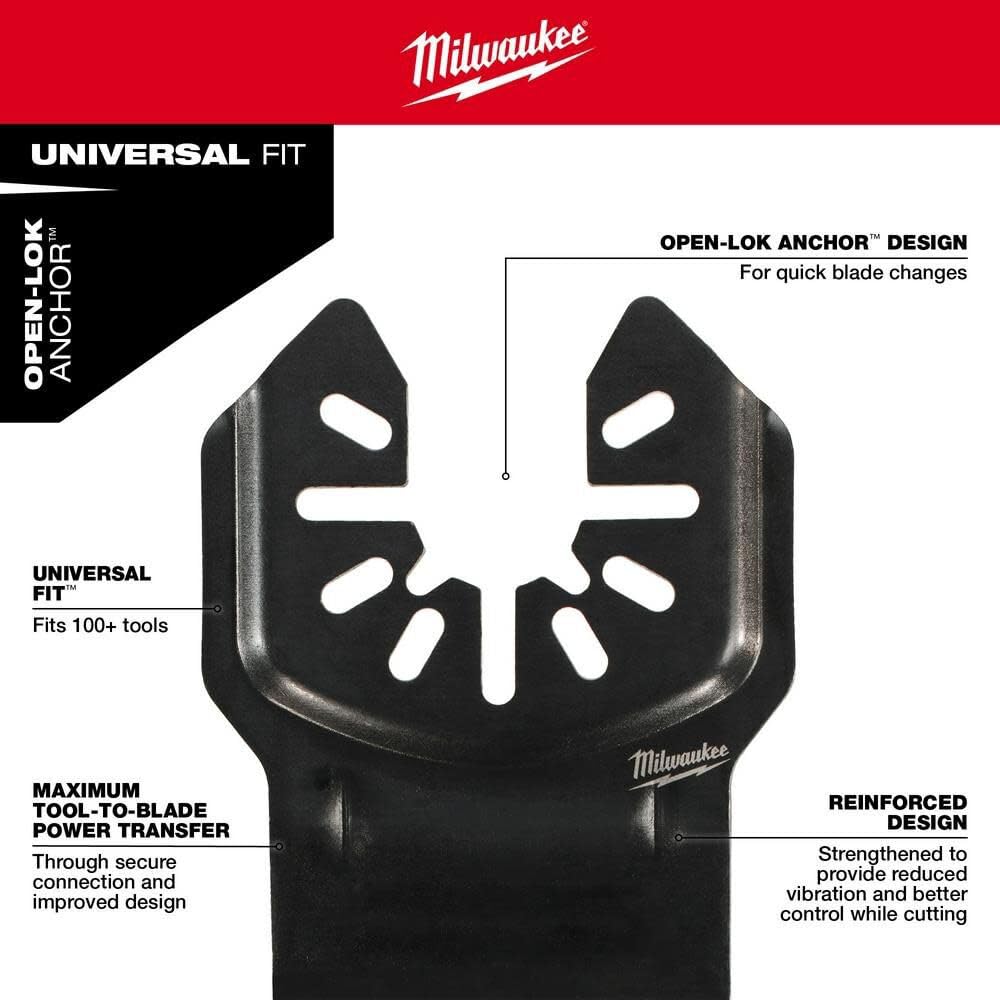 Milwaukee NITRUS Carbide Extreme edge detail shows sharp cut
