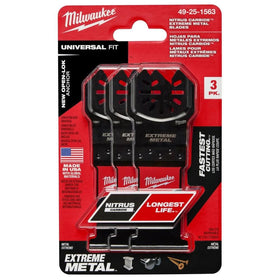 Milwaukee NITRUS Carbide Extreme tip close-up for precise metal drilling