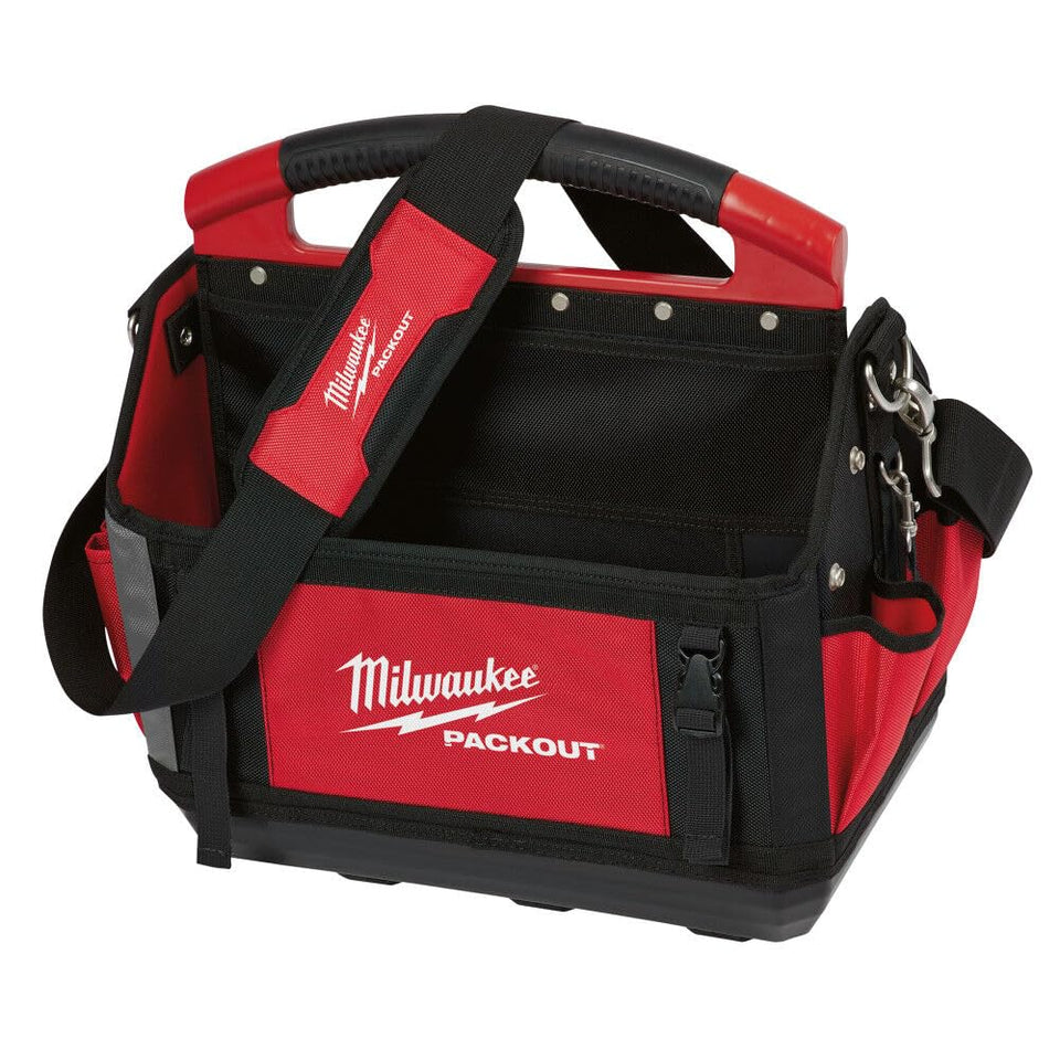 Milwaukee Packout 15-in storage tote for rugged tool organization