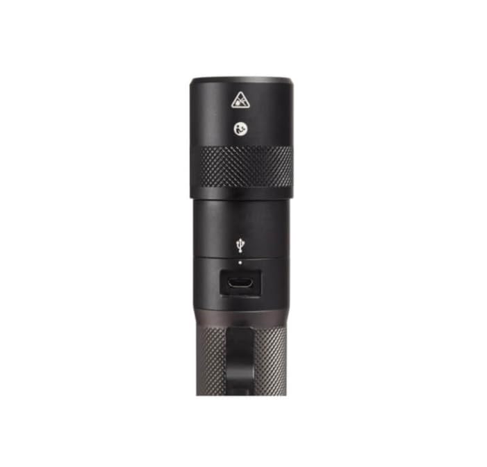 Milwaukee durable construction flashlight built for tough job-site environments