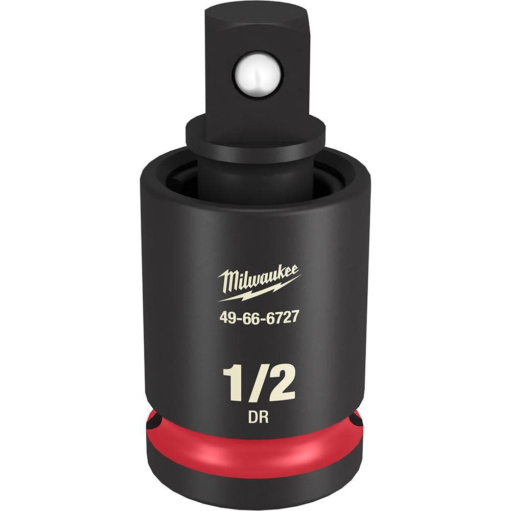 Milwaukee Shockwave 1-2 drive socket with precise diameter marks for reliable torque