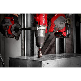 Milwaukee SHOCKWAVE 13-laser-engraved steps for easy size checks