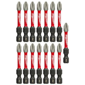 Milwaukee Shockwave 2in bits in use shows fast, reliable driving with less cam-out