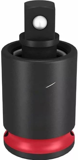 Milwaukee Shockwave socket with 6-point design; secure grip on stubborn fasteners.