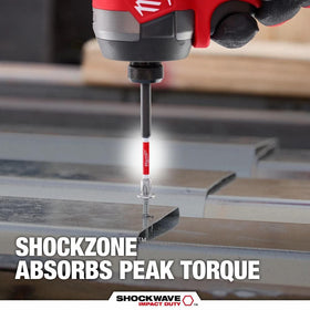 Milwaukee Shockwave durable case keeps bits protected and accessible